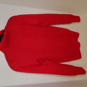J CREW - 100% Merino Wool Sweater turtle neck ls sz Sm Red BOGO  half off
